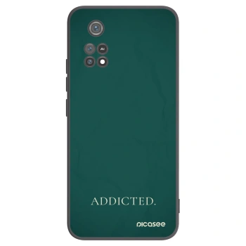 Picasee silikónový čierny obal pre Xiaomi Poco M4 Pro - Addicted