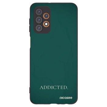 Picasee silikónový čierny obal pre Samsung Galaxy A23 A235F 4G - Addicted