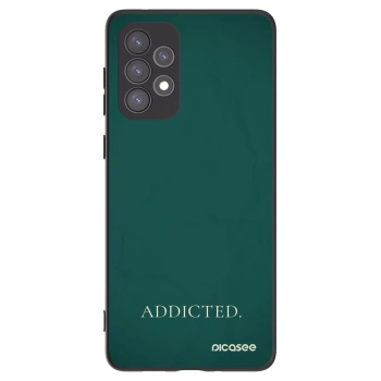 Picasee silikónový čierny obal pre Samsung Galaxy A73 5G - Addicted