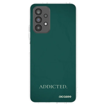 Picasee silikónový prehľadný obal pre Samsung Galaxy A73 5G - Addicted