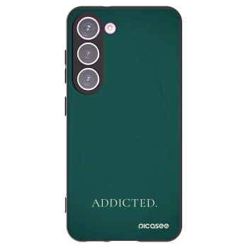 Picasee silikónový čierny obal pre Samsung Galaxy S23 5G - Addicted