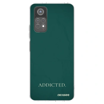 Picasee silikónový prehľadný obal pre Xiaomi Redmi Note 11S 5G - Addicted