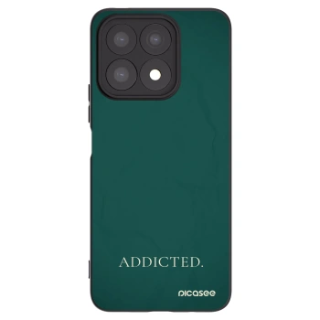 Picasee silikónový čierny obal pre Honor X8a - Addicted
