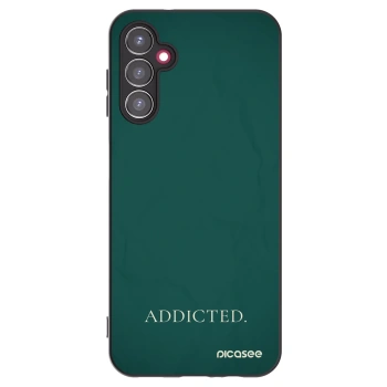 Picasee silikónový čierny obal pre Samsung Galaxy A14 4G A145R - Addicted