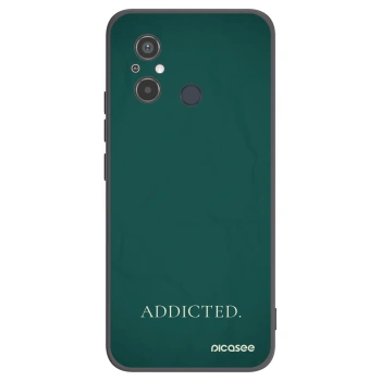 Picasee silikónový čierny obal pre Xiaomi Redmi 12C - Addicted