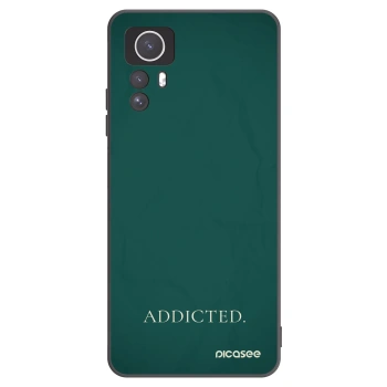 Picasee silikónový čierny obal pre Xiaomi Redmi Note 12S - Addicted