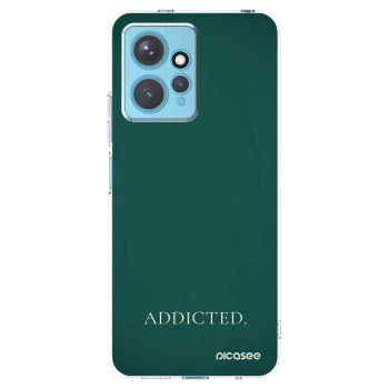 Picasee silikónový prehľadný obal pre Xiaomi Redmi Note 12 4G - Addicted