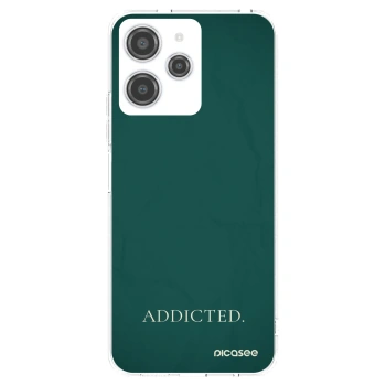 Picasee silikónový prehľadný obal pre Xiaomi Redmi 12 4G - Addicted