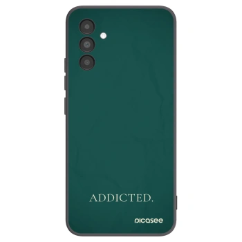 Picasee silikónový čierny obal pre Samsung Galaxy A04s A047F - Addicted