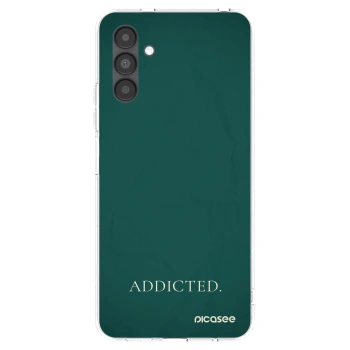 Picasee silikónový prehľadný obal pre Samsung Galaxy A04s A047F - Addicted