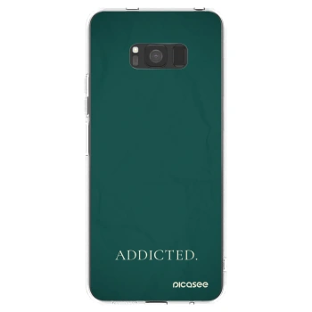 Picasee silikónový prehľadný obal pre Samsung Galaxy S8 G950F - Addicted
