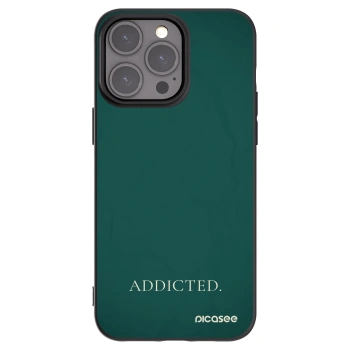Picasee silikónový čierny obal pre Apple iPhone 15 Pro Max - Addicted