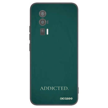 Picasee silikónový čierny obal pre Xiaomi Poco F5 Pro 5G - Addicted