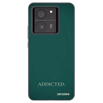 Picasee silikónový čierny obal pre Xiaomi 13T Pro - Addicted