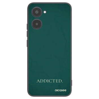 Picasee silikónový čierny obal pre Realme 10 4G - Addicted