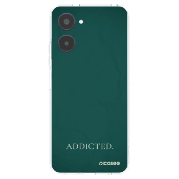 Picasee silikónový prehľadný obal pre Realme 10 4G - Addicted