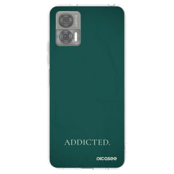 Picasee silikónový prehľadný obal pre Motorola Edge 30 Neo - Addicted