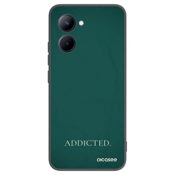 Picasee silikónový čierny obal pre Realme C33 (2023) - Addicted
