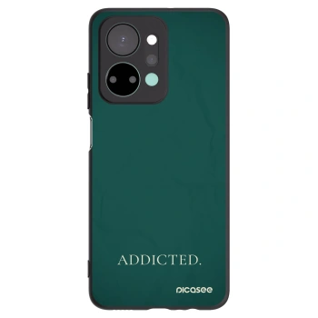 Picasee silikónový čierny obal pre Honor X7a - Addicted