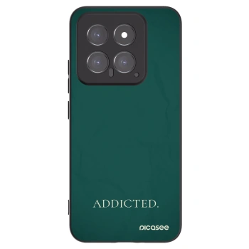 Picasee silikónový čierny obal pre Xiaomi 14 - Addicted
