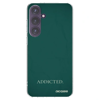 Picasee silikónový prehľadný obal pre Samsung Galaxy S24+ S926B 5G - Addicted