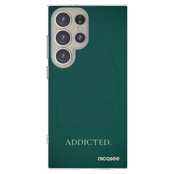 Picasee silikónový prehľadný obal pre Samsung Galaxy S24 Ultra S928B 5G - Addicted