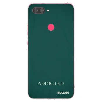 Picasee silikónový prehľadný obal pre Xiaomi Mi 8 Lite - Addicted