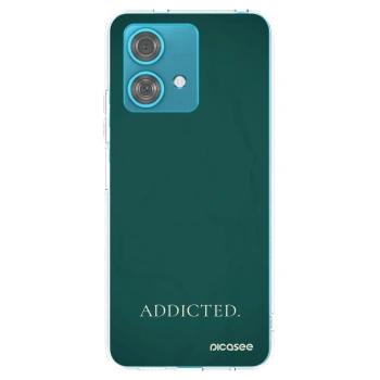 Picasee silikónový prehľadný obal pre Motorola Edge 40 Neo - Addicted