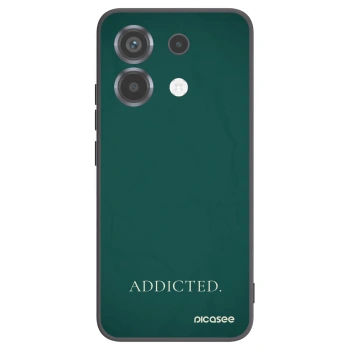 Picasee silikónový čierny obal pre Xiaomi Poco X6 - Addicted