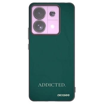 Picasee silikónový čierny obal pre Xiaomi Redmi Note 13 Pro 5G - Addicted