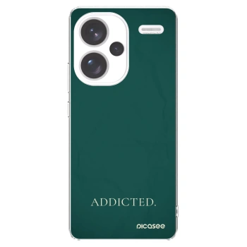 Picasee silikónový prehľadný obal pre Xiaomi Redmi Note 13 Pro+ 5G - Addicted