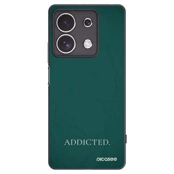 Picasee silikónový čierny obal pre Xiaomi Redmi Note 13 4G - Addicted