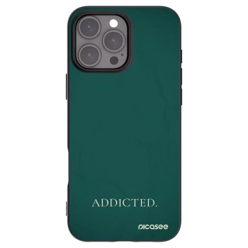 Picasee silikónový čierny obal pre Apple iPhone 16 Pro Max - Addicted
