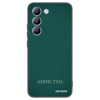 Picasee silikónový čierny obal pre Vivo V40 SE 5G - Addicted