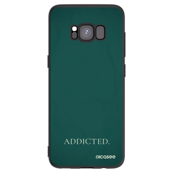 Picasee silikónový čierny obal pre Samsung Galaxy S8 G950F - Addicted