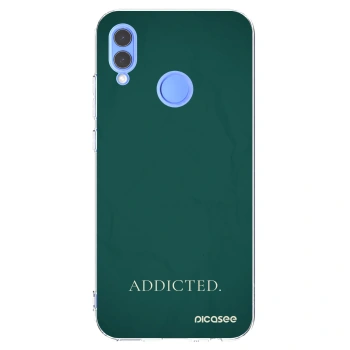 Picasee silikónový prehľadný obal pre Huawei P Smart 2019 - Addicted