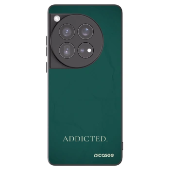 Picasee silikónový čierny obal pre OnePlus 12 5G - Addicted
