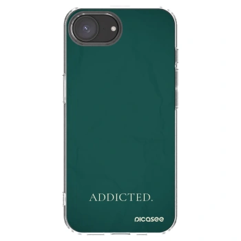 Picasee silikónový prehľadný obal pre Apple iPhone 16e - Addicted
