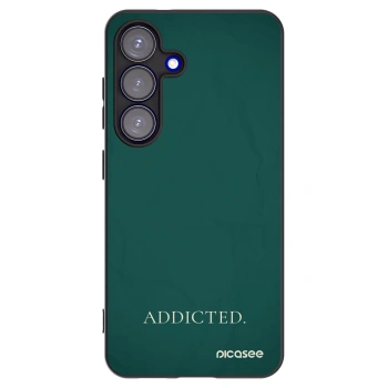 Picasee silikónový čierny obal pre Samsung Galaxy S25 5G - Addicted
