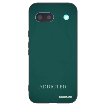 Picasee silikónový čierny obal pre Google Pixel 8 - Addicted