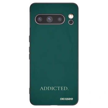 Picasee silikónový čierny obal pre Google Pixel 8 Pro - Addicted