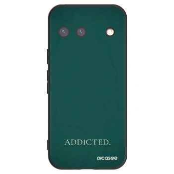 Picasee silikónový čierny obal pre Google Pixel 9 - Addicted