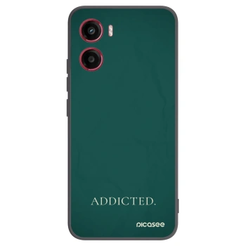 Picasee silikónový čierny obal pre Motorola Moto G05 - Addicted