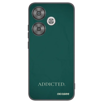 Picasee silikónový čierny obal pre Xiaomi Poco F6 - Addicted