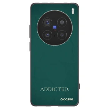 Picasee silikónový čierny obal pre Vivo X200 Pro - Addicted