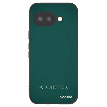 Picasee silikónový čierny obal pre Google Pixel 9a - Addicted