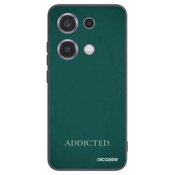 Picasee silikónový čierny obal pre Xiaomi Redmi Note 14S - Addicted