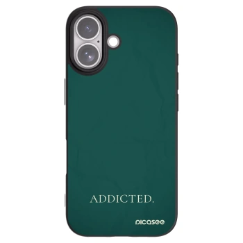 Picasee silikónový čierny obal pre Apple iPhone 17 - Addicted