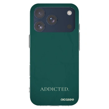 Picasee silikónový prehľadný obal pre Apple iPhone 17 Pro - Addicted