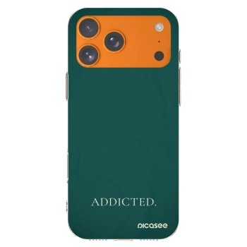 Picasee silikónový prehľadný obal pre Apple iPhone 17 Pro Max - Addicted